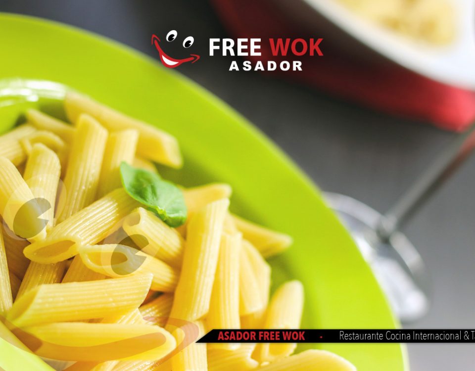 Beneficios de comer pasta en Free Wok