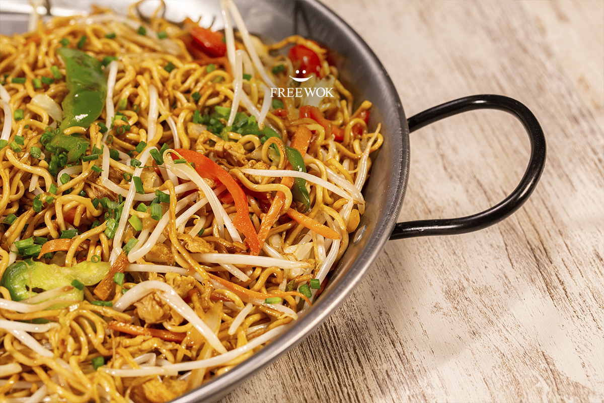 comida china asador free wok